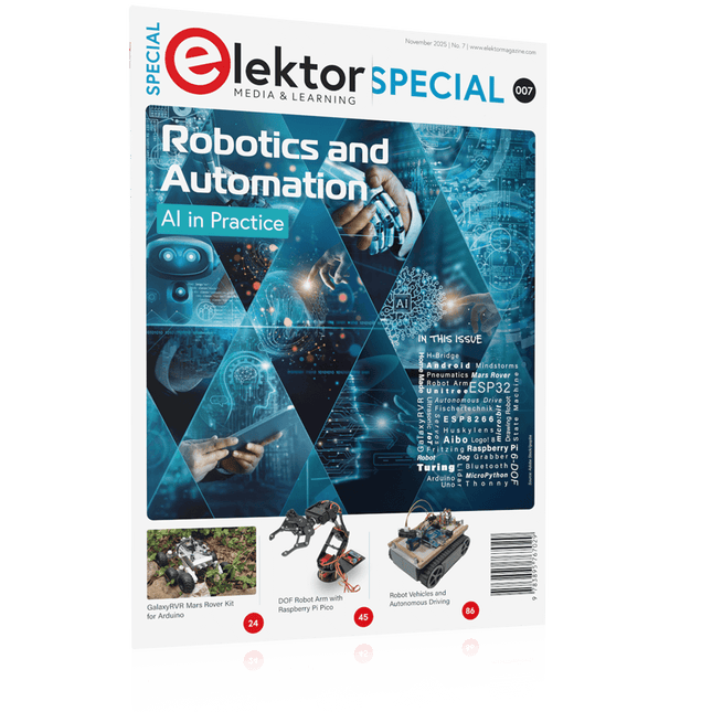 Elektor Special: Robotics and Automation