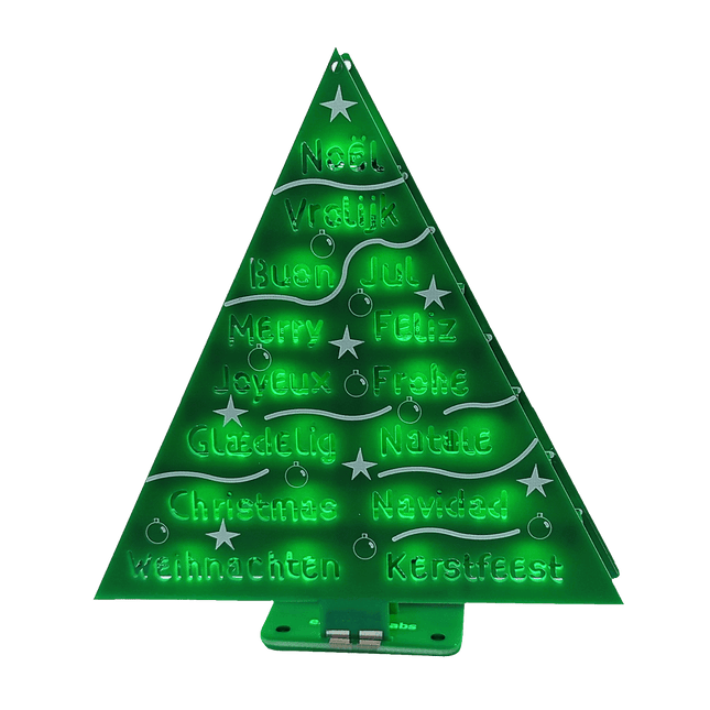 Elektor 'Wordy' LED Christmas Tree
