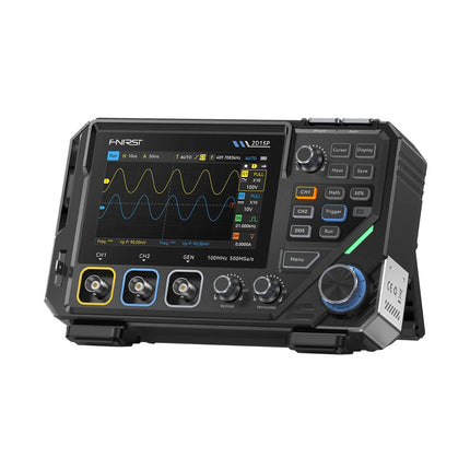 FNIRSI 2D15P (3-in-1) 2-ch Oscilloscope (100 MHz) + Multimeter + Signal Generator
