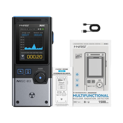 FNIRSI GC-03 Multifunctional Radiation Detector (Included)