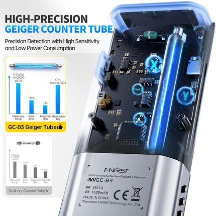 FNIRSI GC-03 Multifunctional Radiation Detector (Tube)