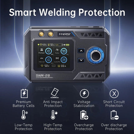 FNIRSI SWM-20 Dual-Pulse Spot Welder (Protection)