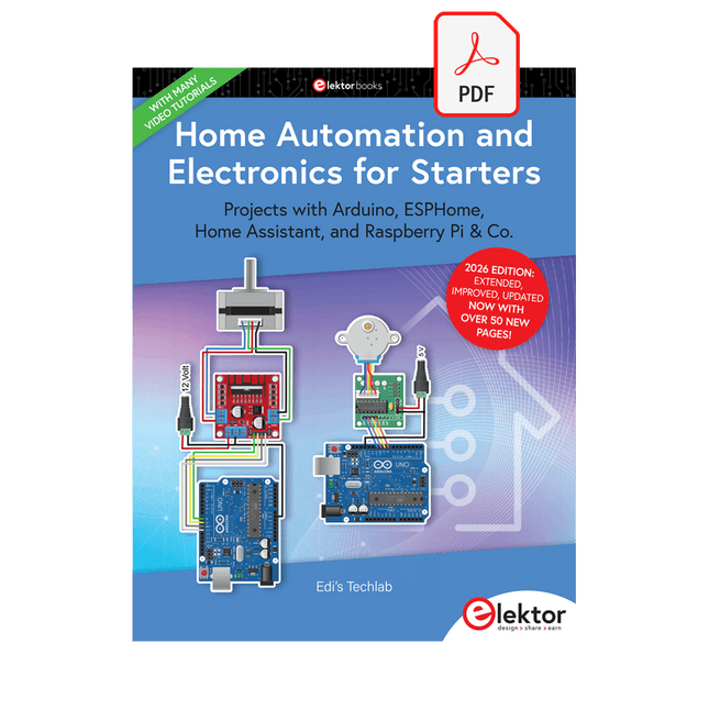 Home Automation and Electronics for Starters (E-book)