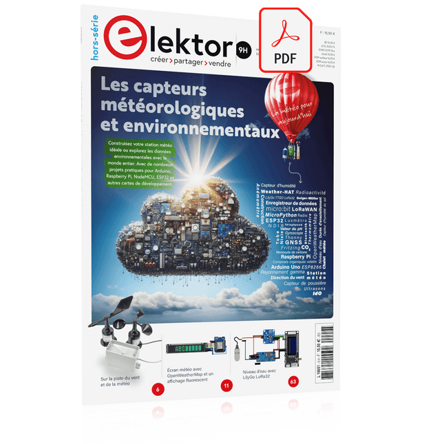 Édition spéciale : Les capteurs météorologiques et environnementaux (PDF) - Elektor