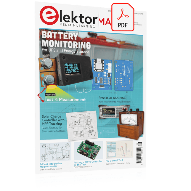 Elektor May/June 2025 (EN) PDF - Elektor