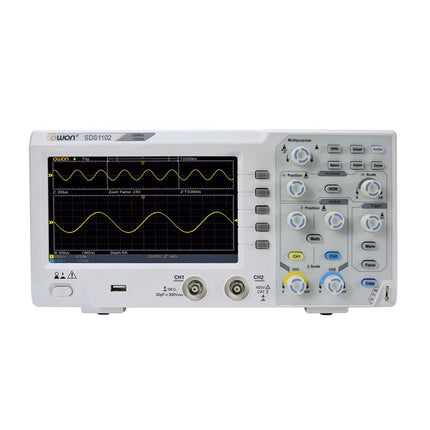 OWON SDS1102 2-ch Oscilloscope (100 MHz)