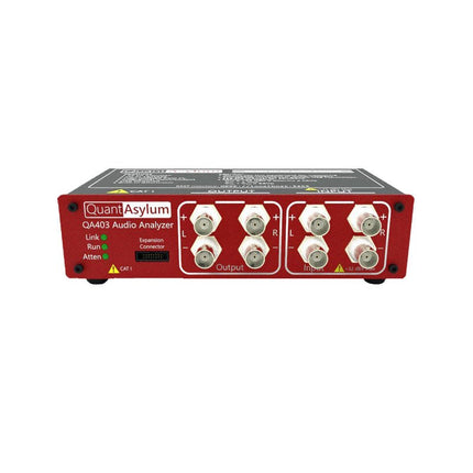 QuantAsylum QA403 24-Bit Audio Analyzer (rear)