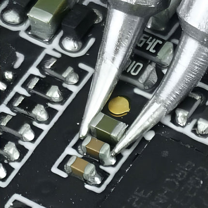 SEQURE HT140 (2-in-1) SMD Soldering & Desoldering Tweezers (Use)