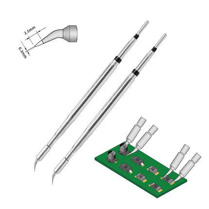 SEQURE HT140 (2-in-1) SMD Soldering & Desoldering Tweezers (Tip)