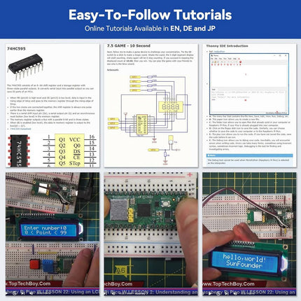 SunFounder Kepler Kit (Ultimate Starter Kit for Raspberry Pi Pico W) - Elektor