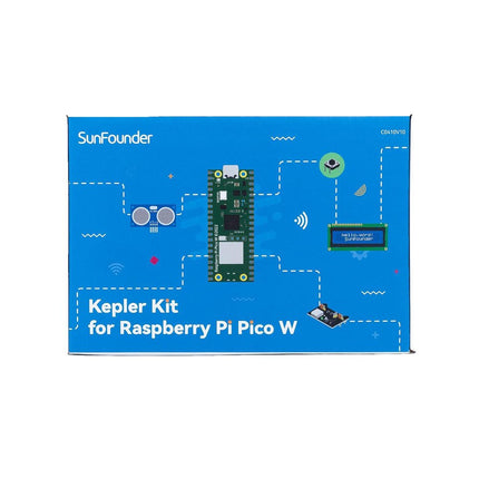 SunFounder Kepler Kit (Ultimate Starter Kit for Raspberry Pi Pico W) - Elektor